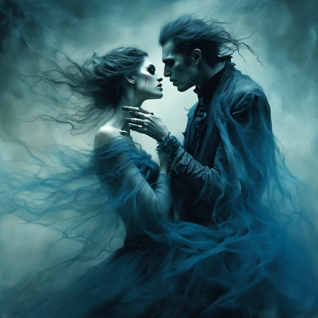 The Kiss <lora:Unsettled:1.0>