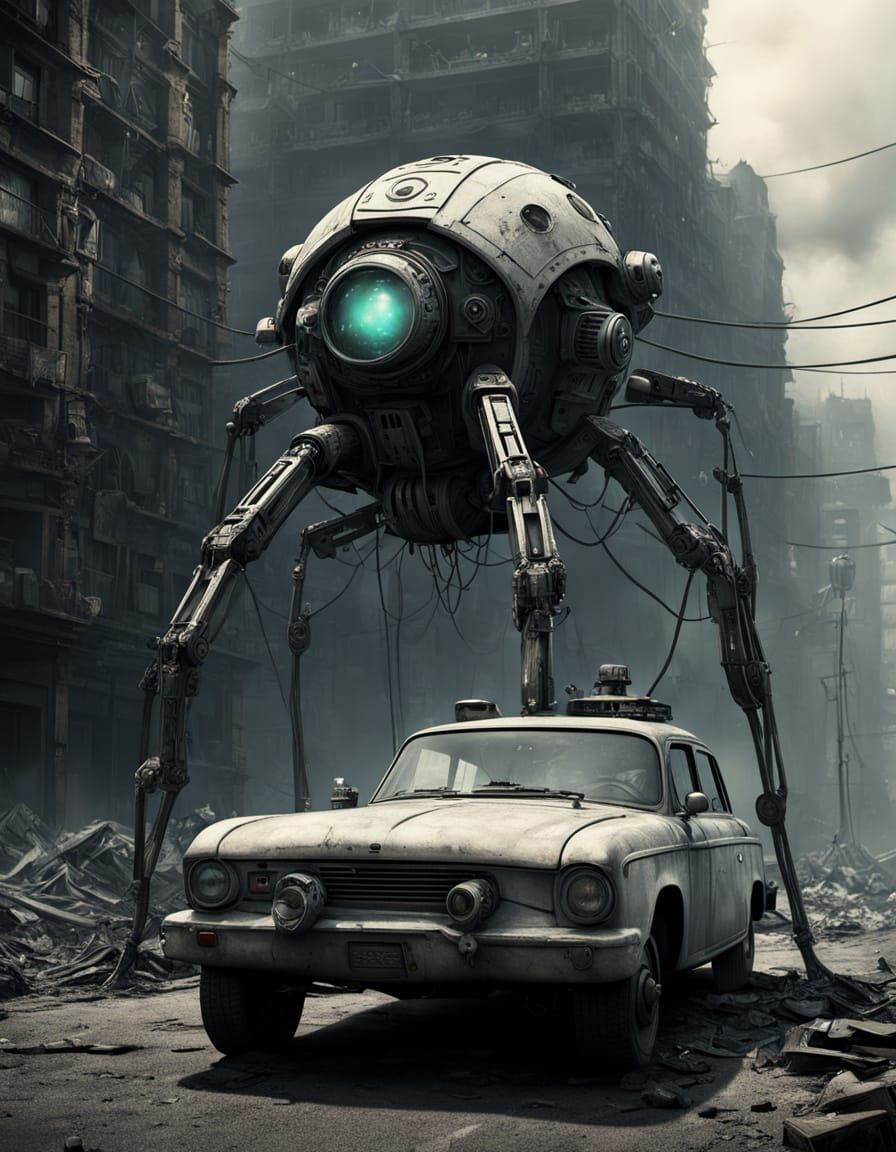 Lone Survivor in a Dystopian Metropolis