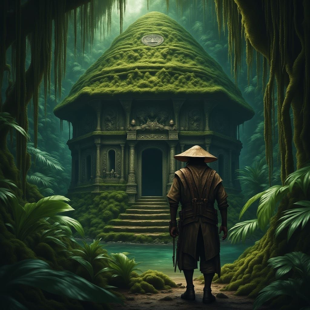 Cinematic Explorer Discovers Hidden Jungle Temple