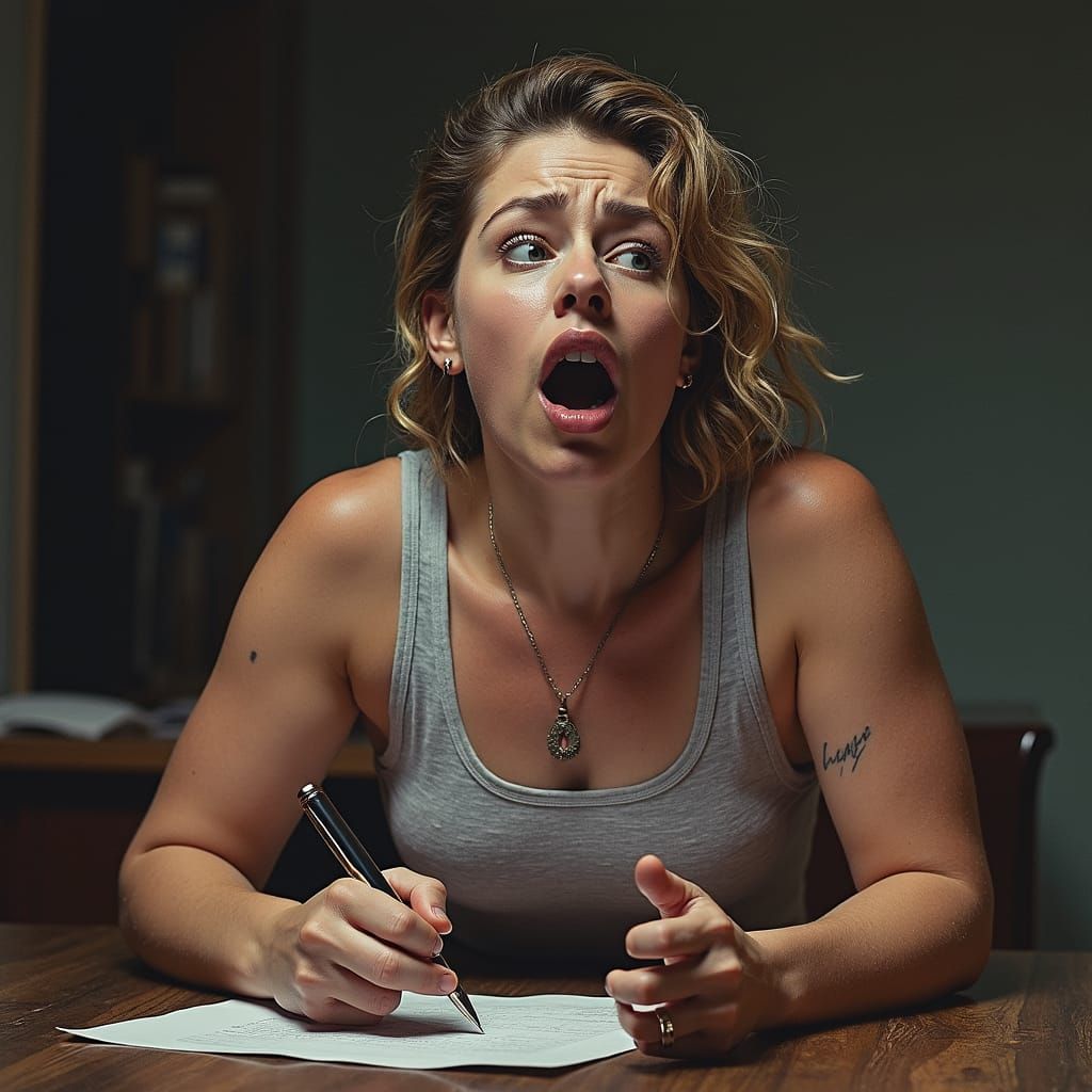 AI Generated Image of Trouble