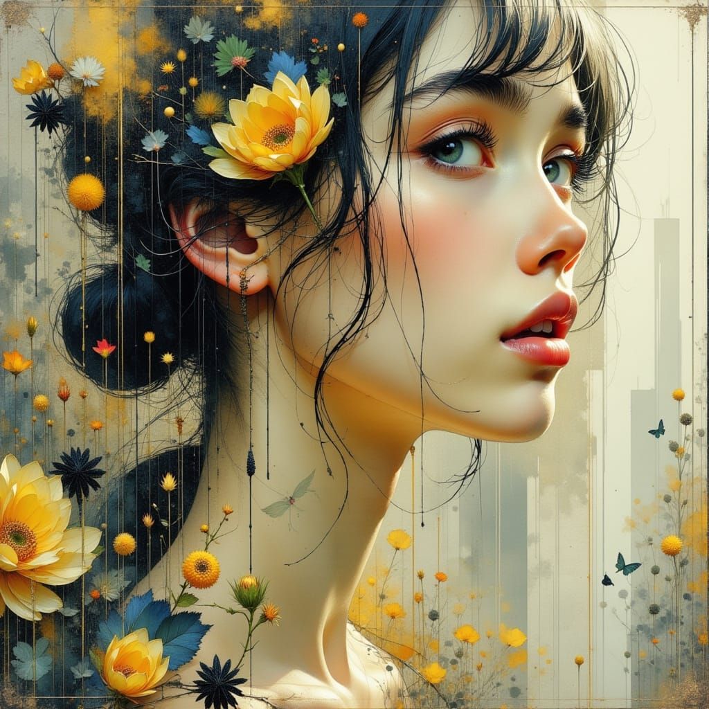 Vibrant Dreamscapes in Neo-Romantic Style