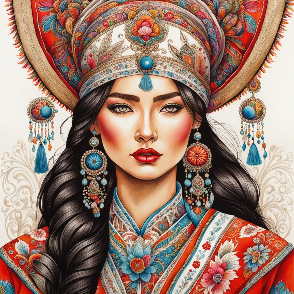 Kazakhstani woman