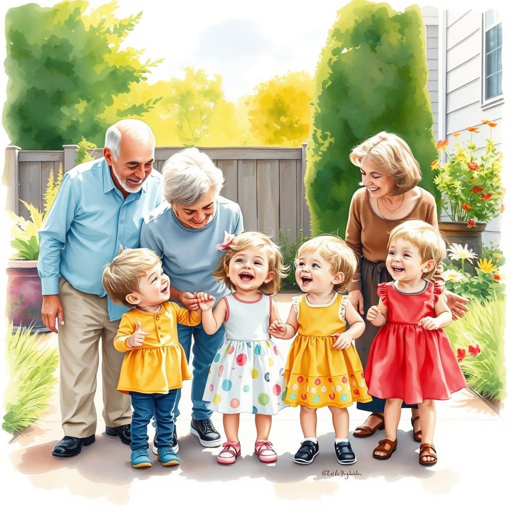 Play time at Grandma's Home