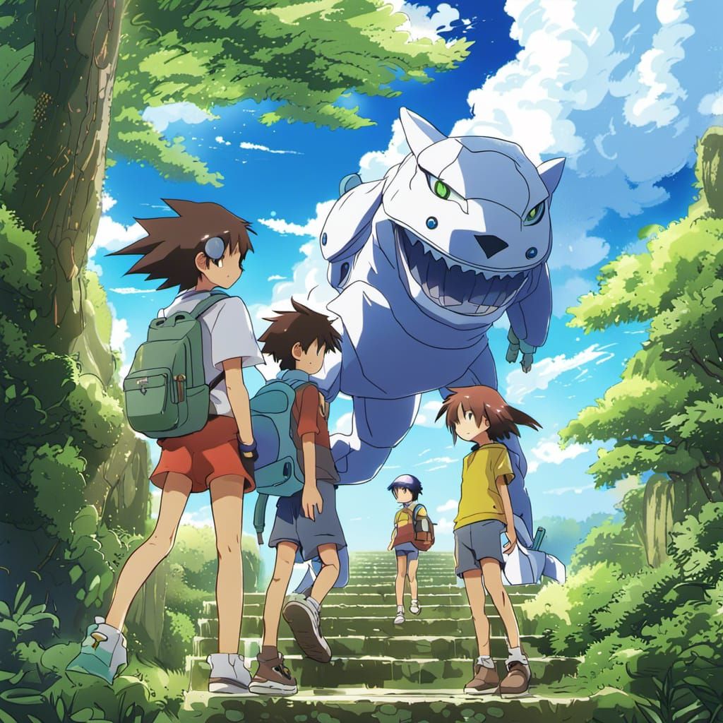 Digimon Inspired Art