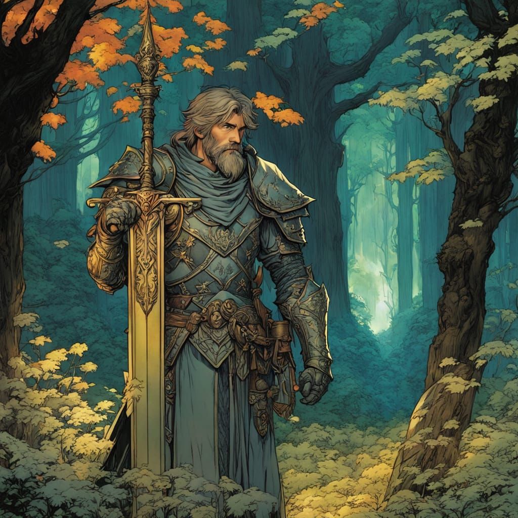 Giant's Sword Unveiled in Enchanted Medieval Realm