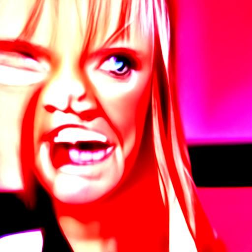 Emma Bunton The Merciless: AI Interpretation