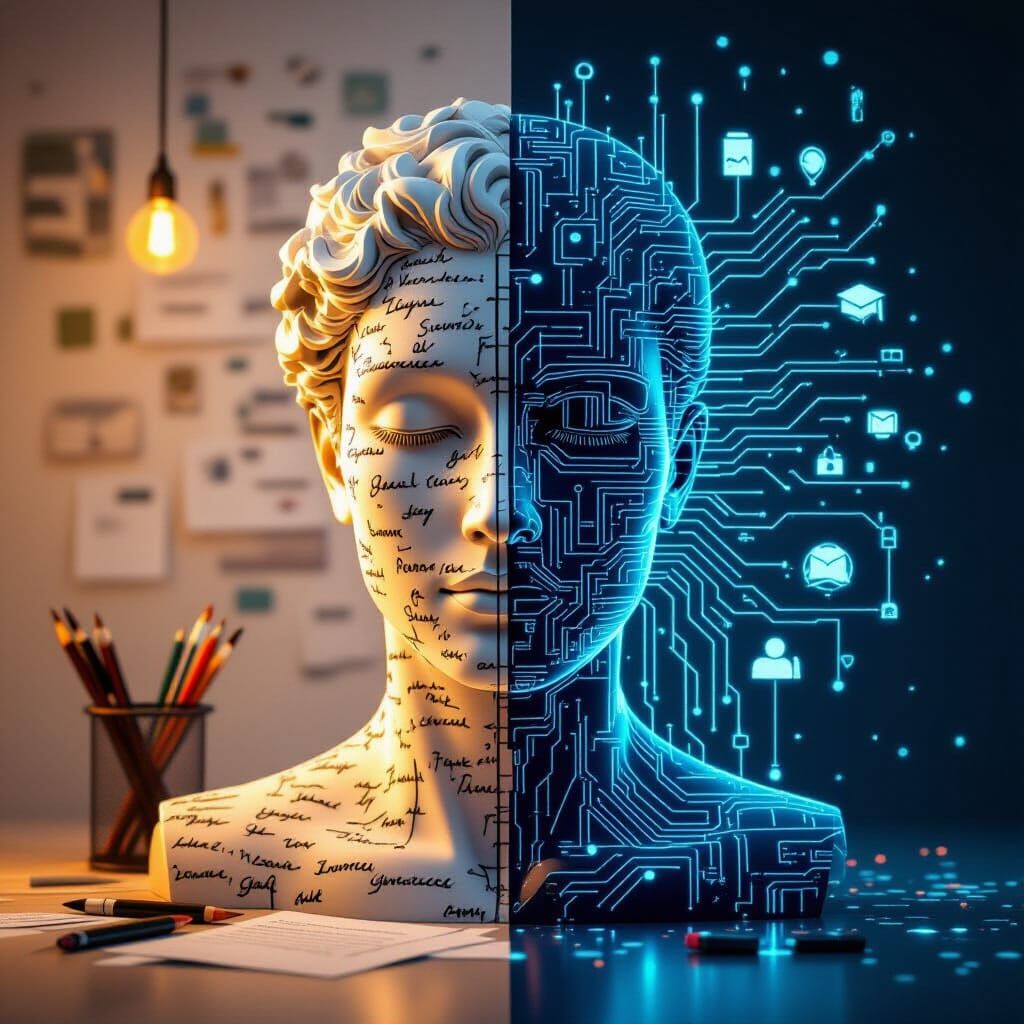 Human Silhouette: Analog Notes Meet Digital Circuits