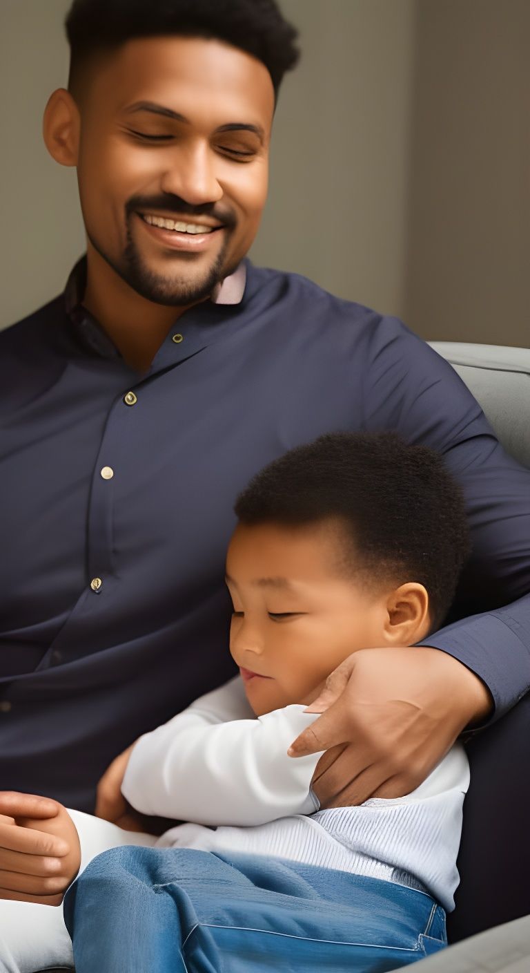 Father and Son Portrait