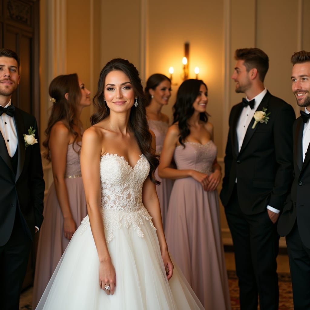 Bridal Party Getting Ready: Fine Art Photography