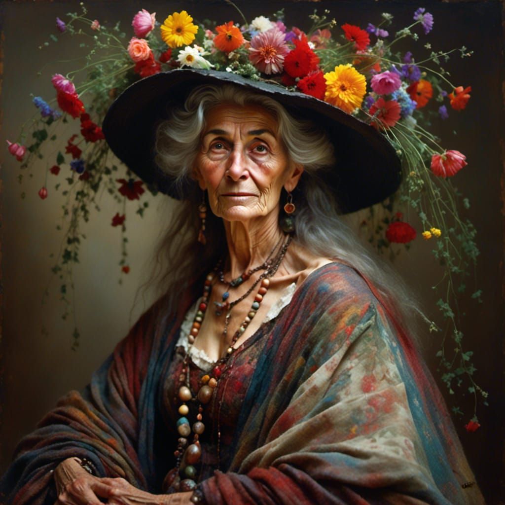 Portrait of a Middle-Aged Woman