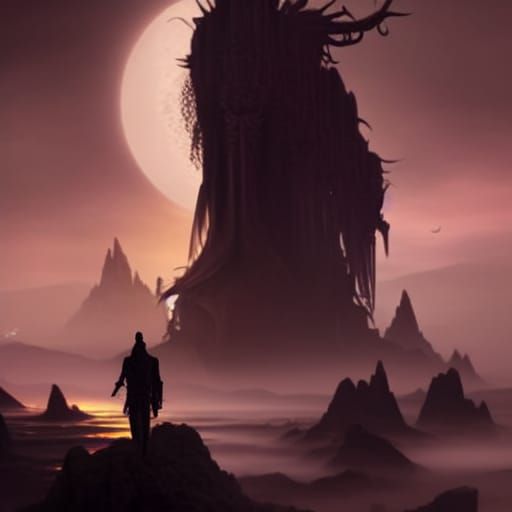 Dramatic Digital Painting: Death of a Soul