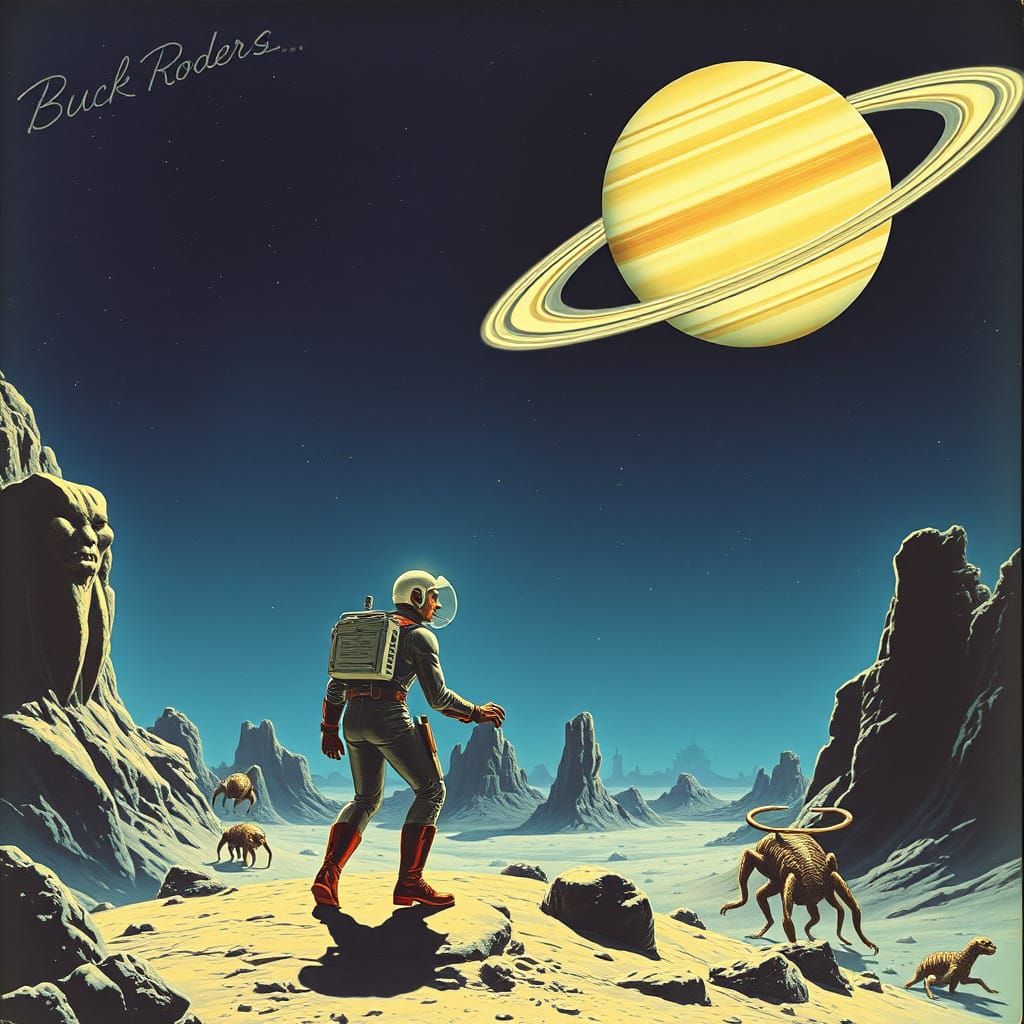 Buck Rogers on a Perilous Alien Planet