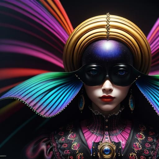Surreal Renaissance Glamour in 3D
