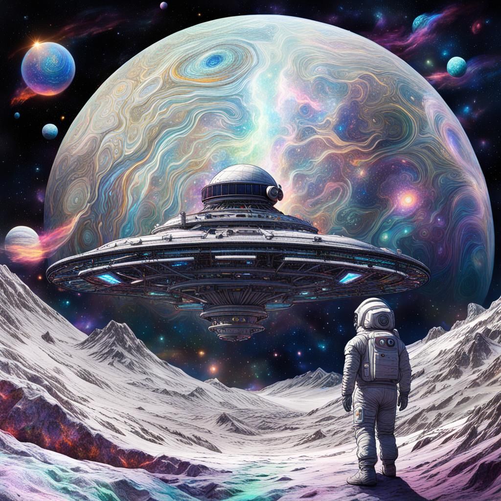 Lost in Space: Holographic Cosmic Illustration