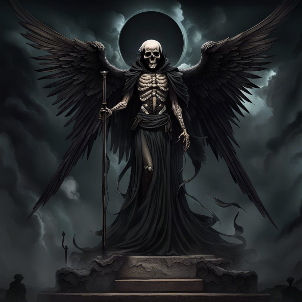 Stylized Angel of Death