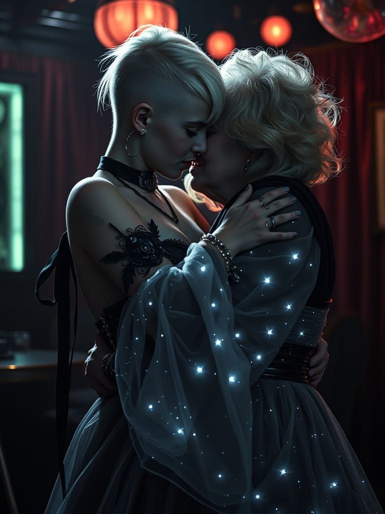 Goth Teen Shares Heartfelt Reconciliation with Mother in Dim...