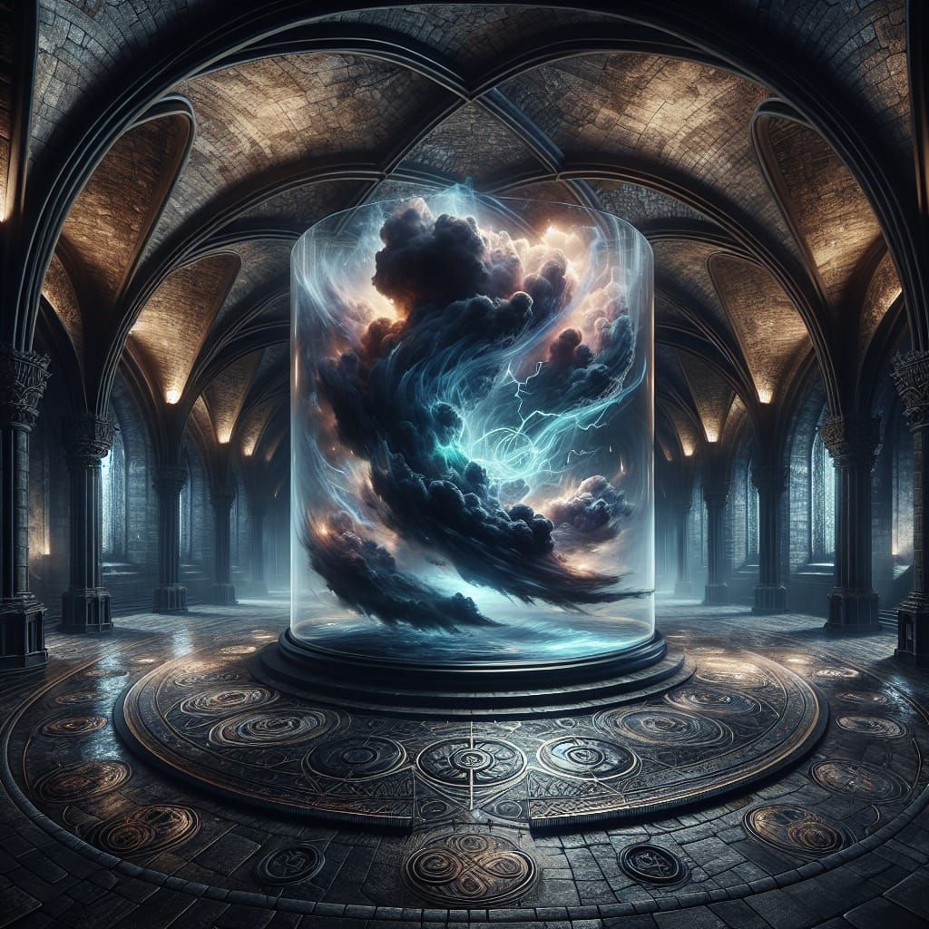 the storm in the glass