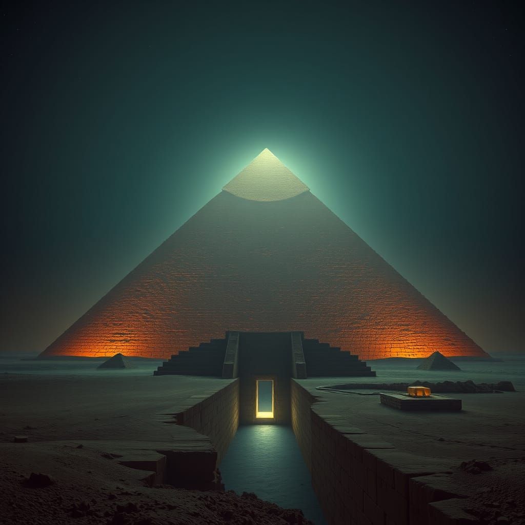 Egyptian Pyramid Discovery in a Vast Ancient City beneath Gi...