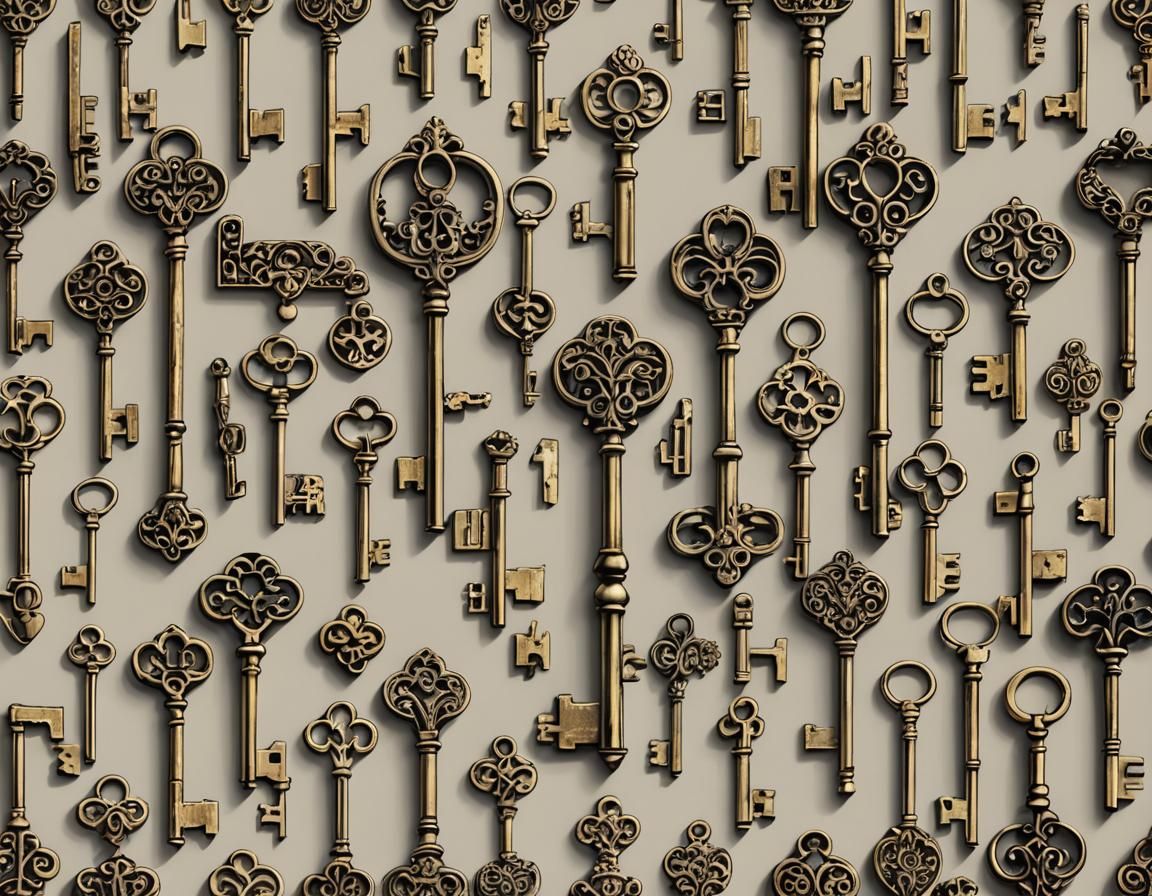 Diverse Key Illustrations as Digital Art