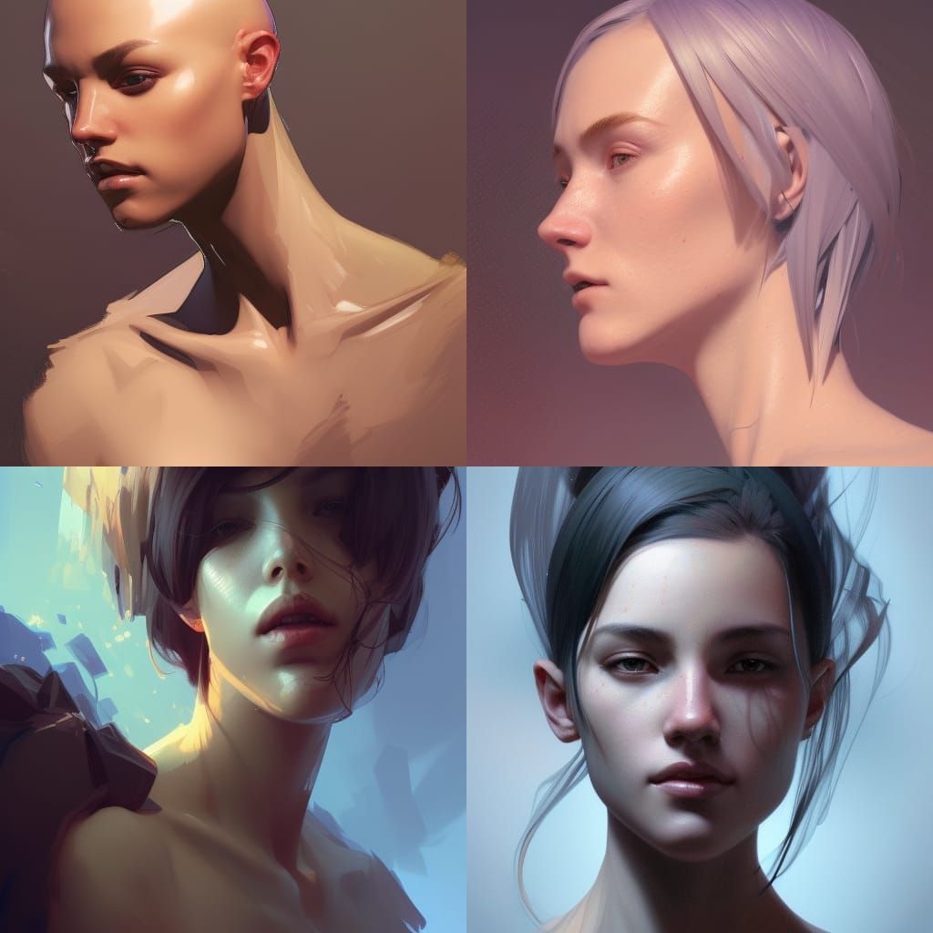 Detailed Portrait Concept Art in 8K Resolution
