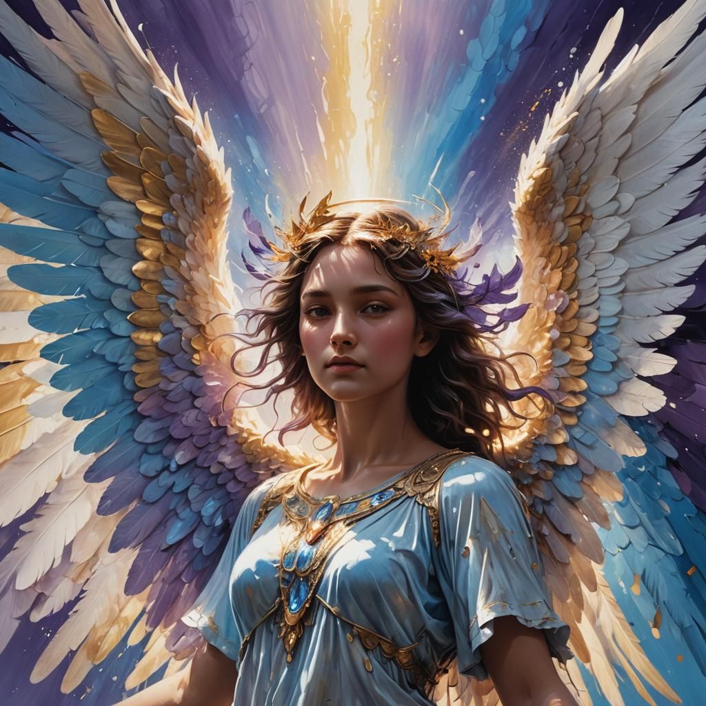 hyper realism My Angel, My Love, My Shield My Savior