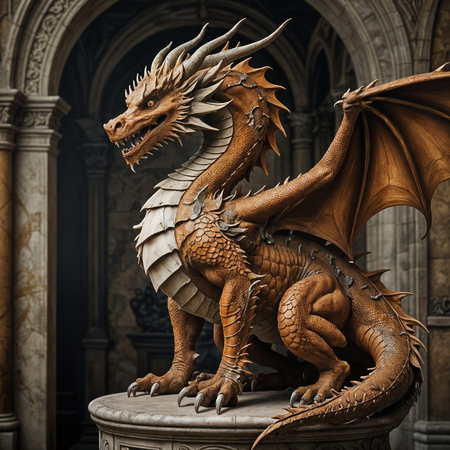 Renaissance Italian Dragon Guardian