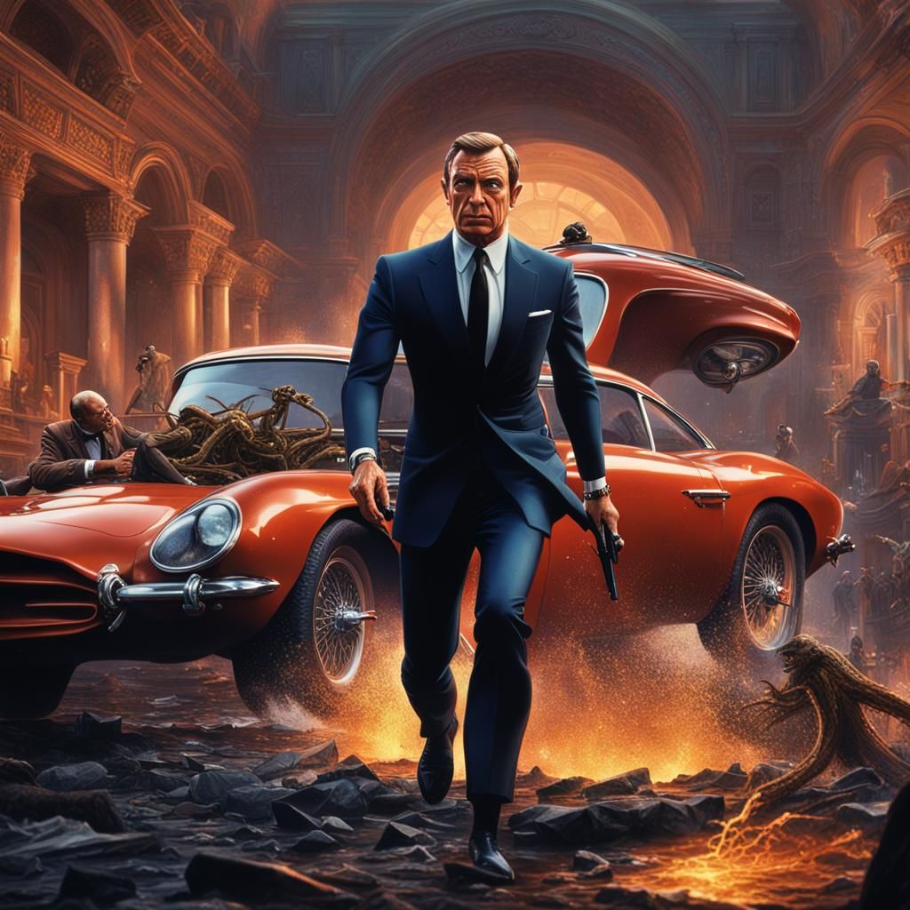 James Bond 007 Octopussy Action Scene