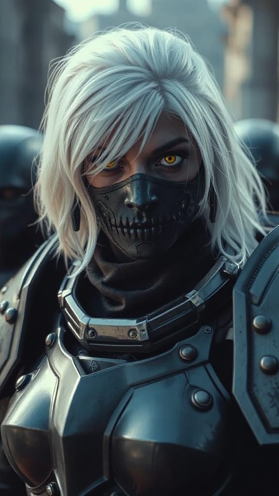 Adepta Sororitas in Warhammer 40k Armor