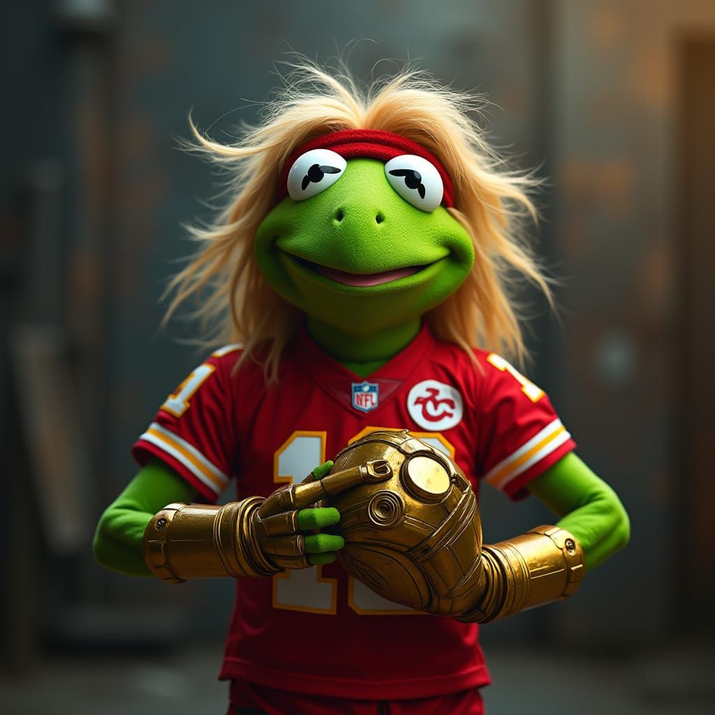 Heroic Frog in Infinity Gauntlet, Cinematic Film Style