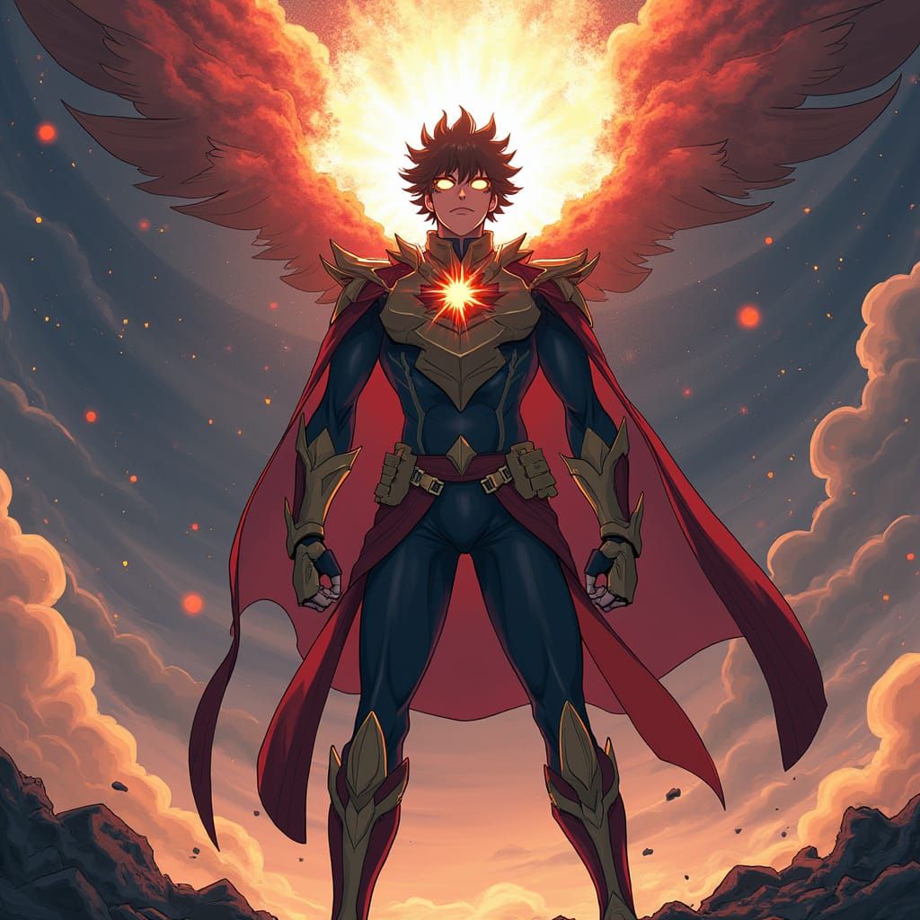 Heroic Gurren Lagann Rider Raises Fallen Warrior in a Dramat...