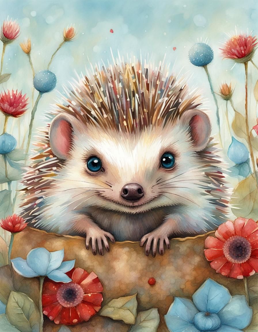 Cute hedgehog ♥️