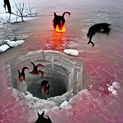Ninth Circle of Hell: Frozen Lake of Treachery