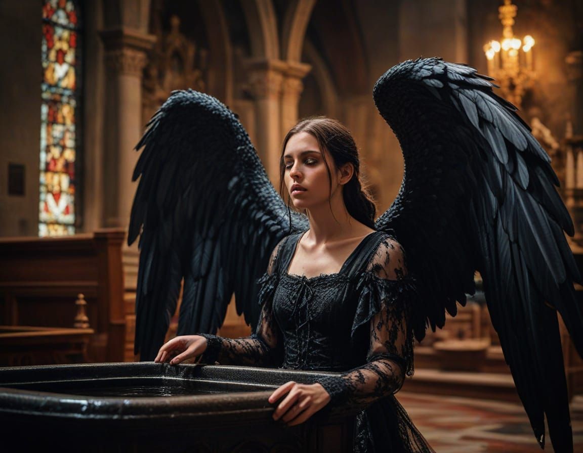 Fallen Angel in Holy Water, Wrapped in Shame