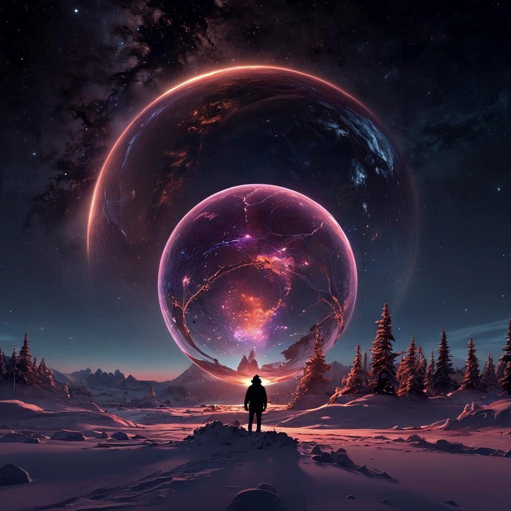 Epic Soul of Space Digital Painting