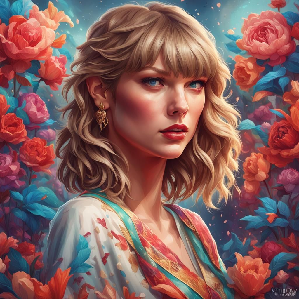 Detailed Portrait in Artgerm and Mucha Style