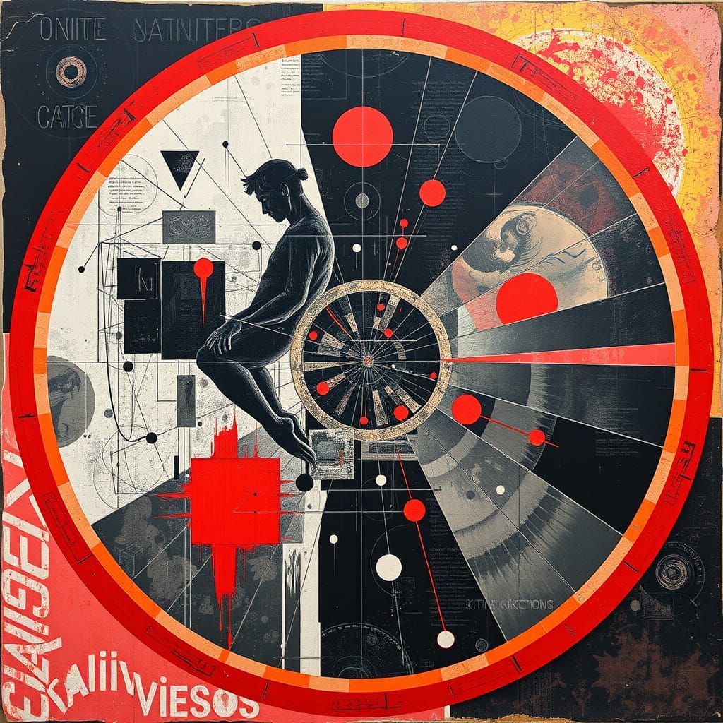 Surreal Psychedelic Test Pattern Reveals Fractured Nature