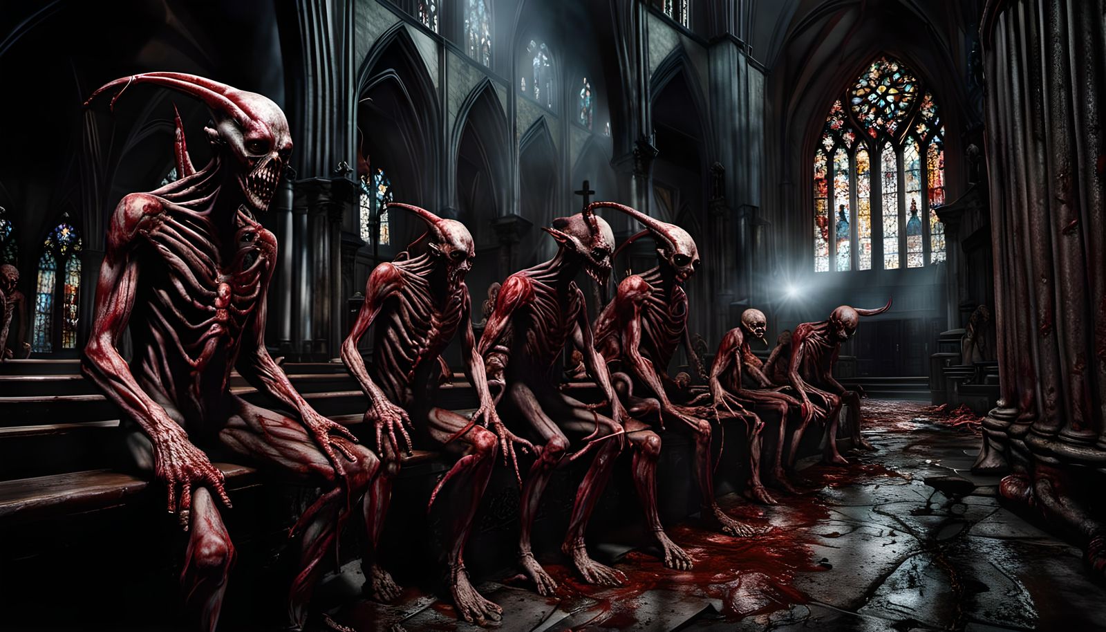 Alien Creature Blood Ritual