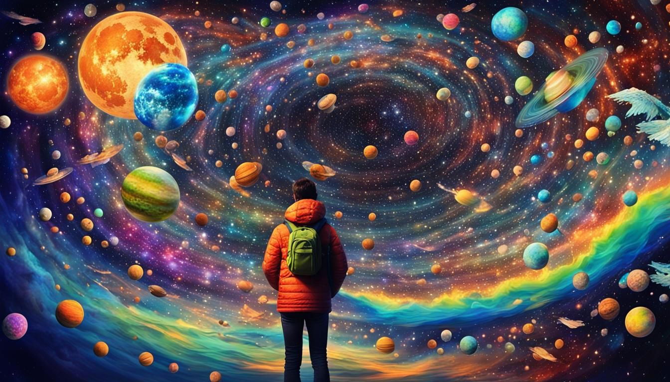 Cosmic Playground: A Simulation of Boundless Imagination