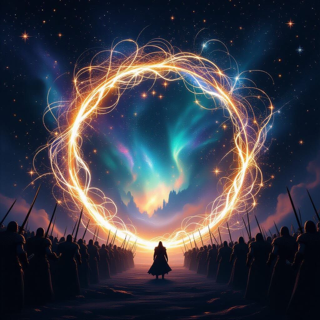 Cinematic Magical Portal to Mystical Dimension