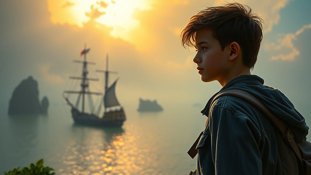 Epic Treasure Hunt Awaits in Golden Light