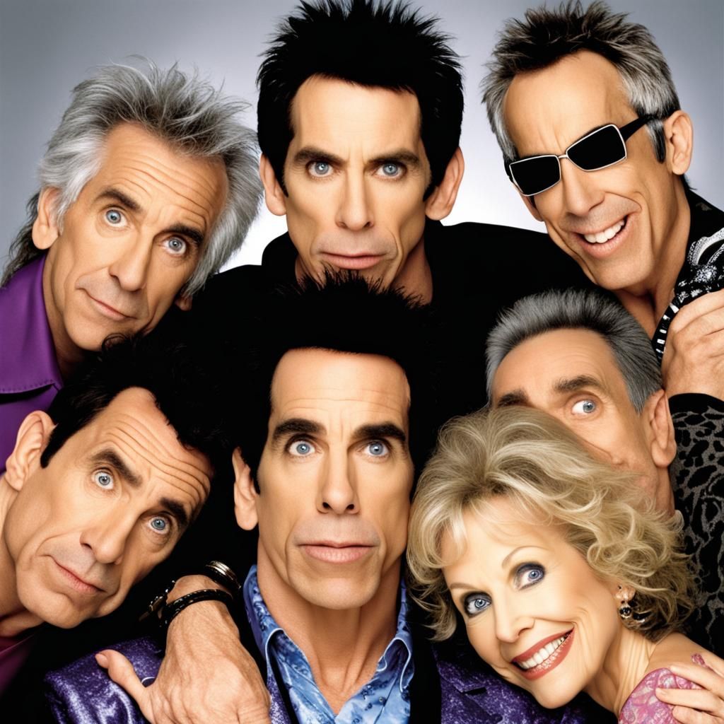 Comedic Caricatures Inspired by Meet The Fockers and Zooland...