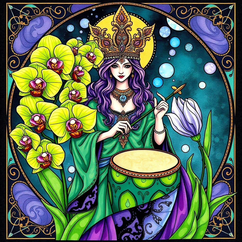 die Herrscherin - Tarot - Jungle Drum