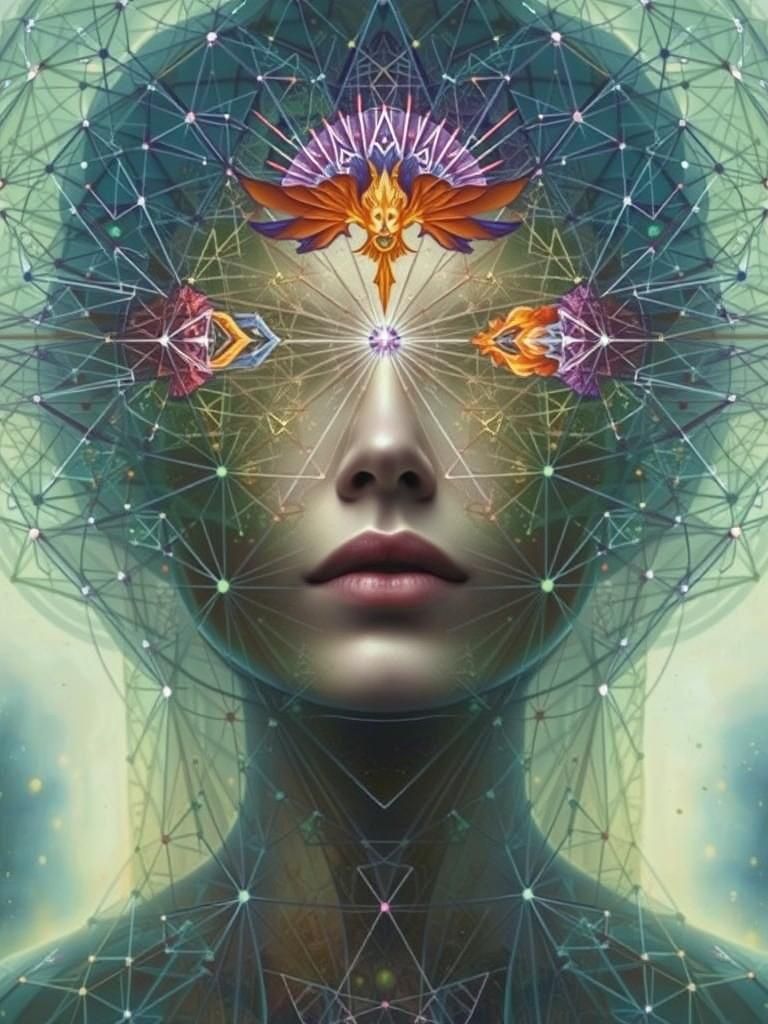 Brain Network's User Illusion in Rich Colors