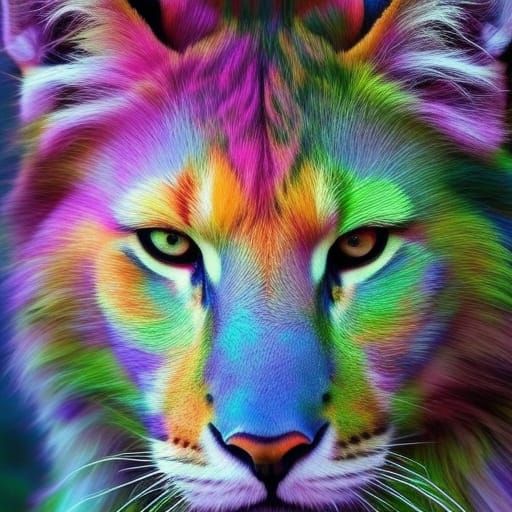 Magical Hyper-realistic Digital Art in Deep Colors