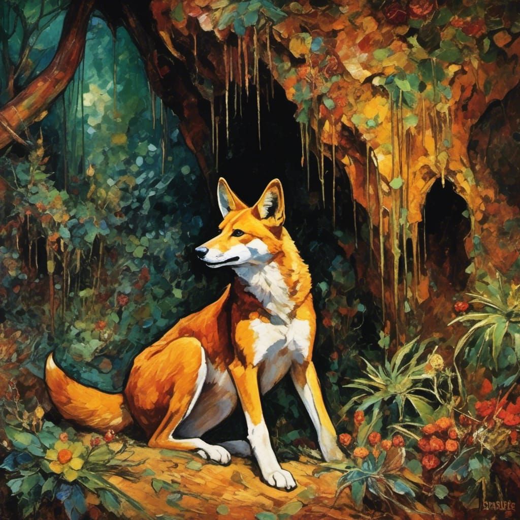 Dingo in Cave: A Rough Diamond