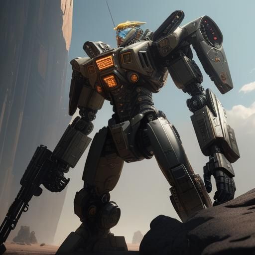 Leopard 3 Tank Fires Missile in Desert Battle