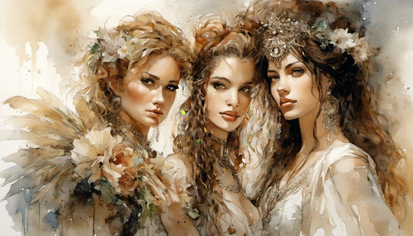 Rosa, Saridda e Pippinedda