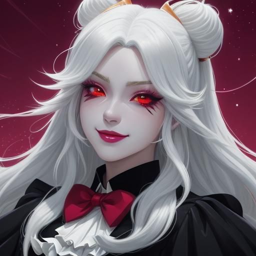 Anime Clown Avatar in Studio Trigger Style