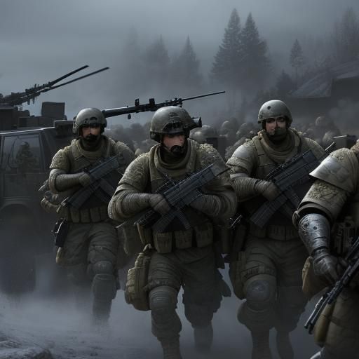 Dramatic Rescue of US President: Digital Illustration