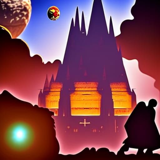 Cathedral Planet Seen From Space